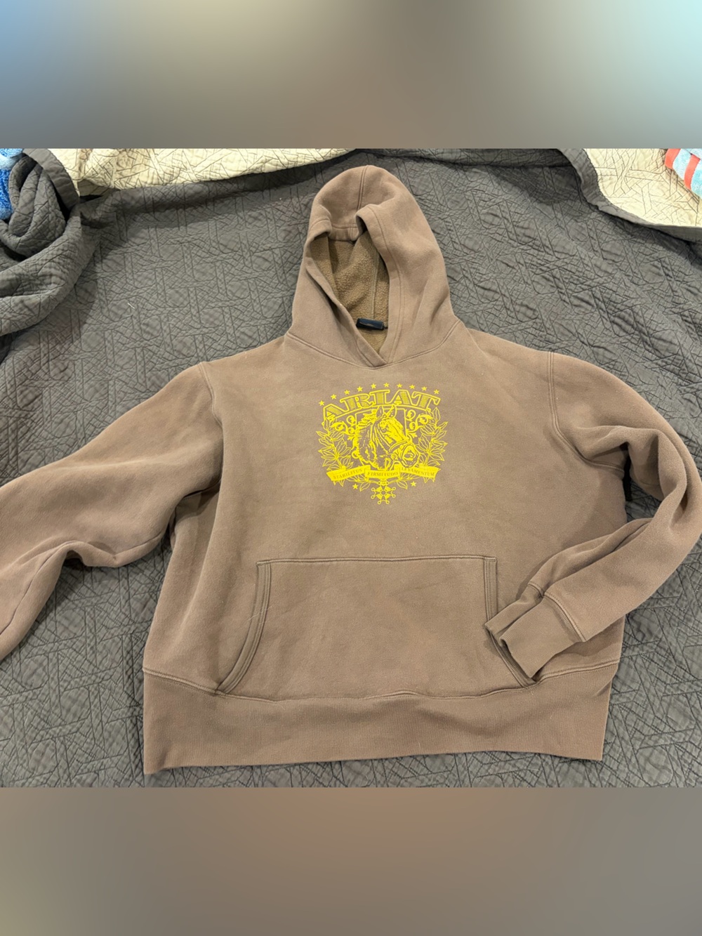 🤎 Ariat Brown Western Graphic Hoodie | Youth XL (Fits Women’s XS/00)